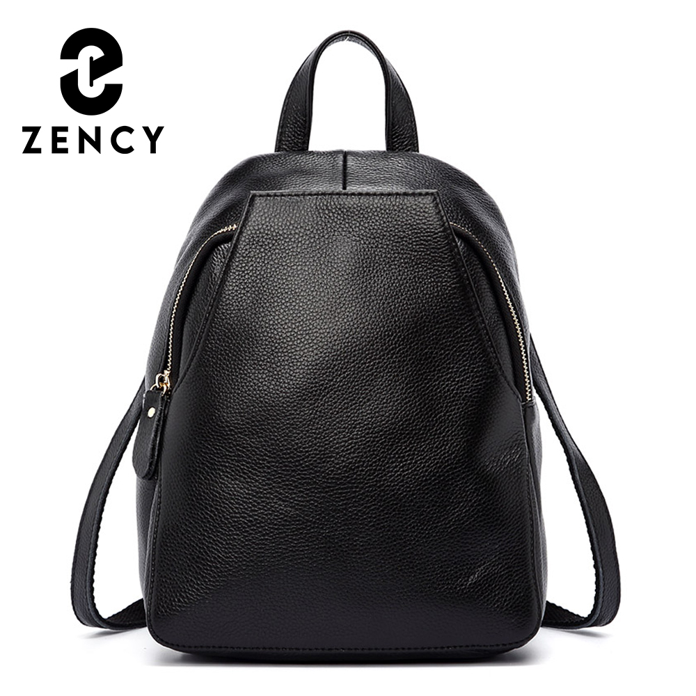 Travel Backpack Anti Theft - Zency charm mochila feminina 100% couro