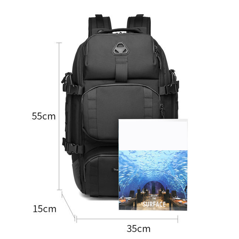 Hiking Backpack Waterproof - Mochila tática masculina nova para caminhadas
