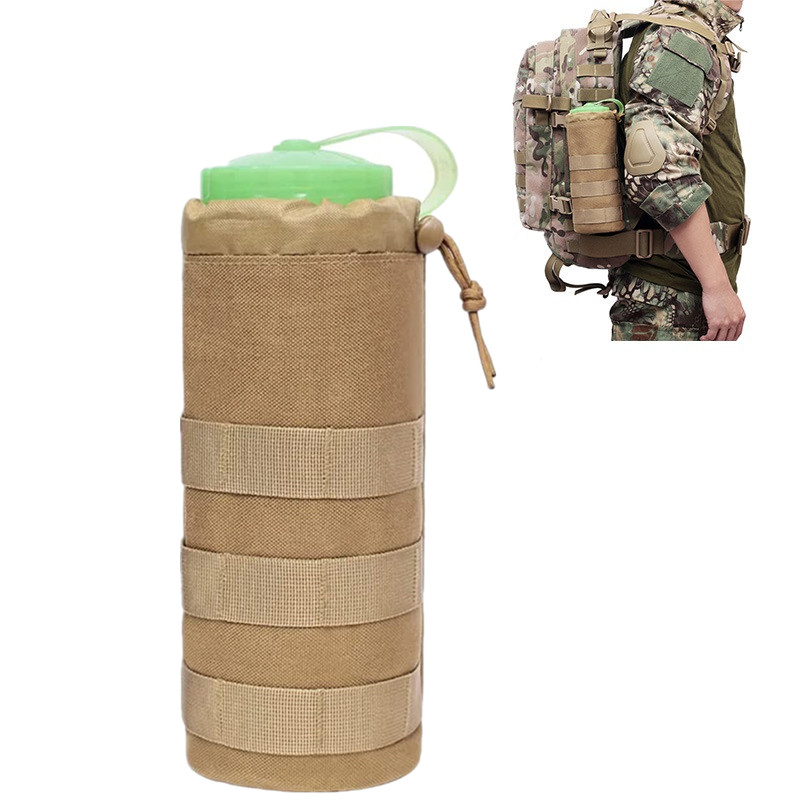 Hydration Pack Outdoor - Tactical Molle Water Bottle Bag, acampamento
