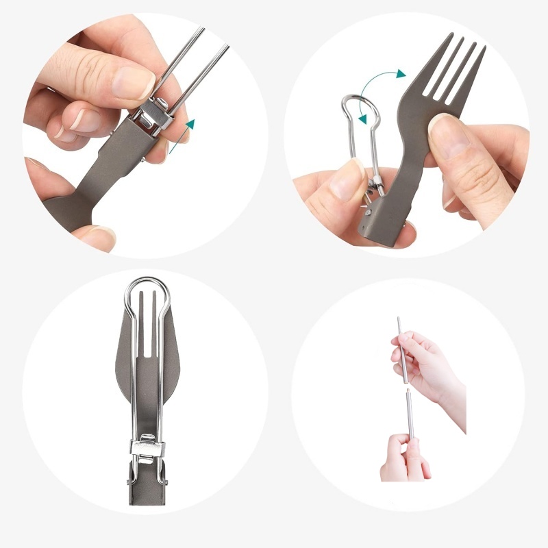 Conjunto de Utensílios de Titâ - Foldable Backpack Small avaliação e preço