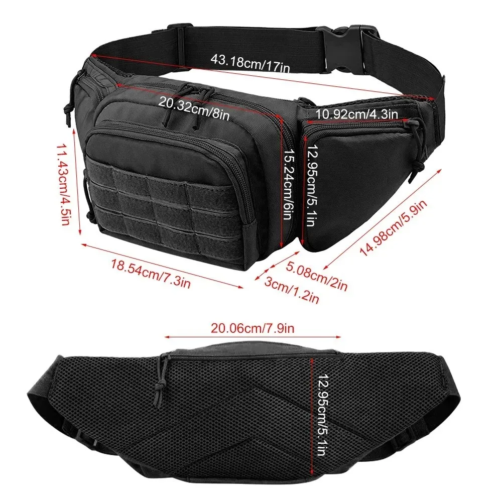 Pochete tática masculina para  - Hydration Pack Outdoor avaliação e preço