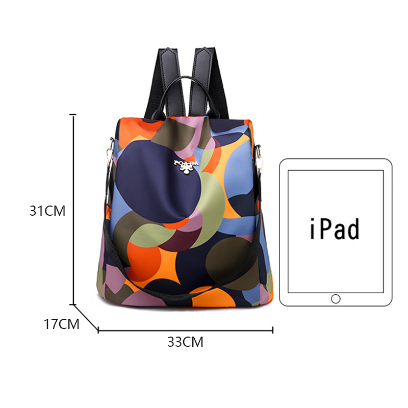 Moda feminina mochila anti-rou - Travel Backpack Anti Theft avaliação e preço
