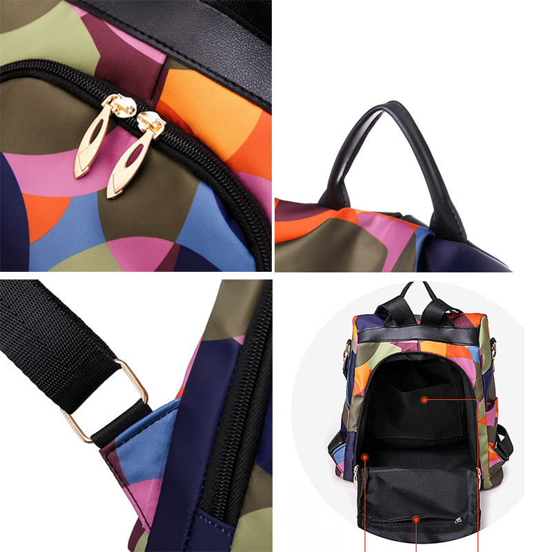 Moda feminina mochila anti-rou - Travel Backpack Anti Theft avaliação e preço
